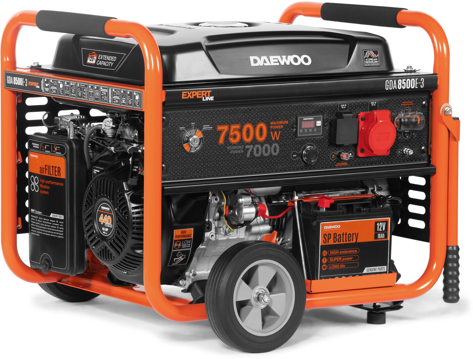 Daewoo Power Products GDA 8500E-3 (7500 Вт)