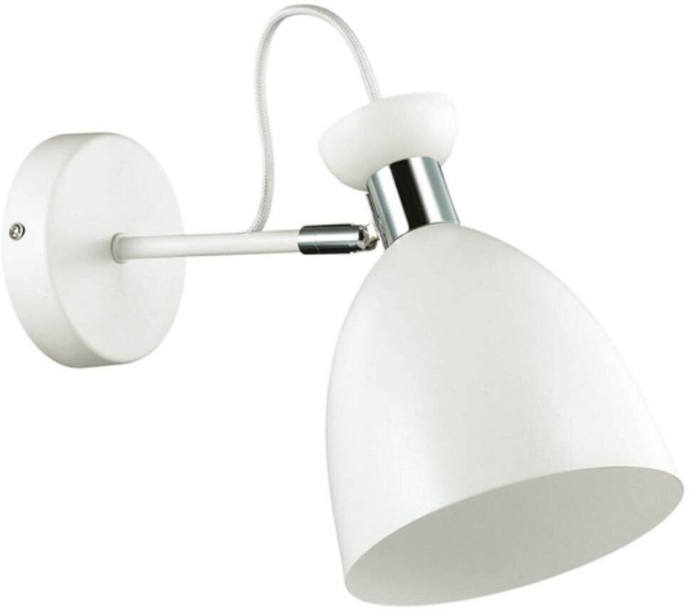 Бра LUMION KIZZY 3734/1W E27 1*60W белый