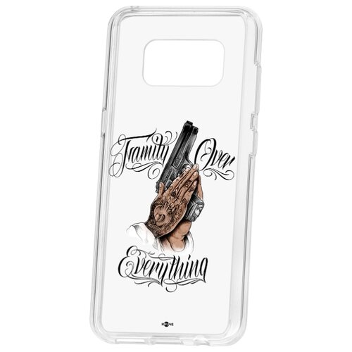 фото Чехол на samsung galaxy s8 kruche print семья превыше