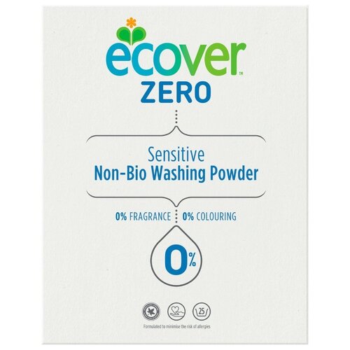 фото Стиральный порошок ecover zero non-bio 1.875 кг картонная пачка