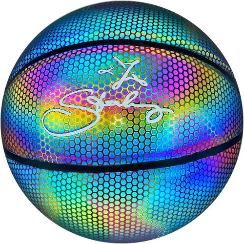 Мяч баскетбольный светоотражающий / рефлективный