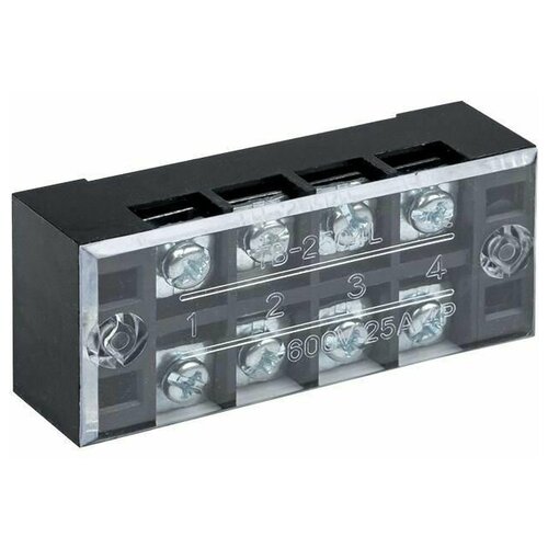 Терминал клеммный TB-2504 до 2.5кв. мм 25А 4 клеммные пары EKF tb-2504