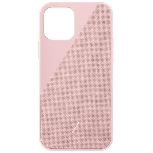 фото Чехол-накладка native union clic canvas для apple iphone 12 mini розовый