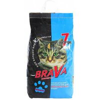 Лучшие Наполнители для кошачьих туалетов Brava минеральные