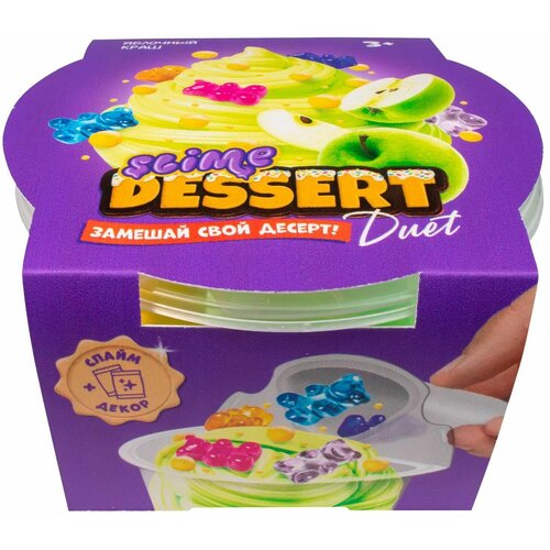 Слайм Slime dessert DUET взрывной чизкейк SLM047