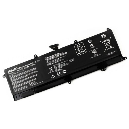 Аккумулятор для ноутбука ASUS X202E S201E (7.4V 5000mAh) P/N: C21-X202