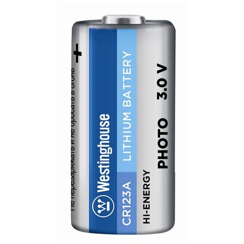 Батарейка 3В Westinghouse CR123A-BP1 батарейка rezer cr123a 3в