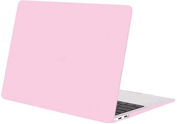 Чехол для MacBook Air 13 2020-2018 A1932, A2179, A2337 M1, пластик, Soft Pink