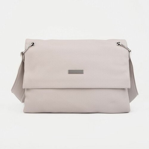 фото Сумка мессенджер textura, бежевый