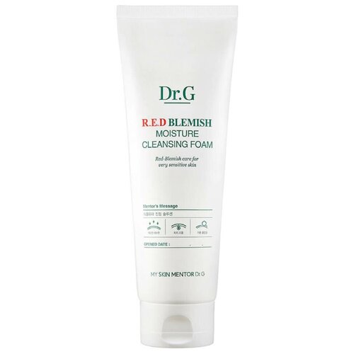 Пенка увлажняющая гипоаллергенная для очищения DR.G RED Blemish Moisture Cleansing Foam