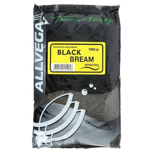 Прикормка Allvega Team Allvega Black Bream, черный лещ, 1 кг прикормка allvega team allvega black bream черный лещ 1 кг