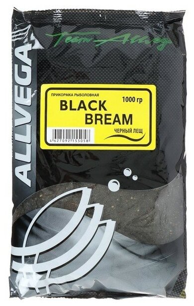 Прикормка Allvega Team Allvega Black Bream черный лещ 1 кг