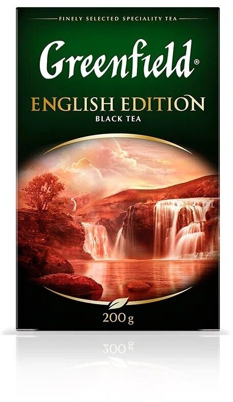 Чай черный Greenfield English Edition листовой, 200 г