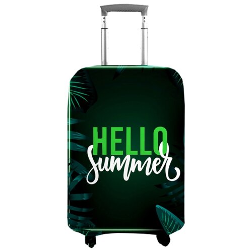 фото Чехол на чемодан 18321, s (55 см) сирень