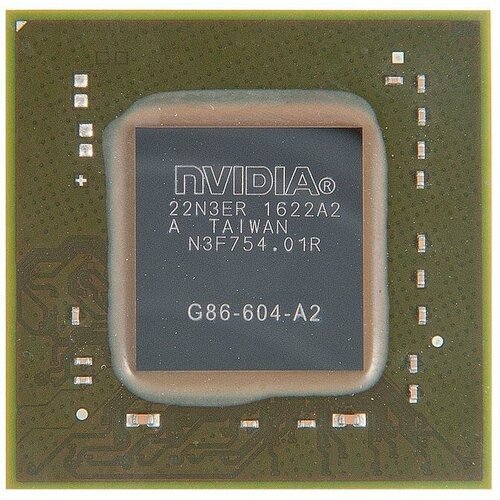 GeForce G86-604-A2, BGA RB видеочип geforce g86 604 a2 bga комплектующие для ноутбуков