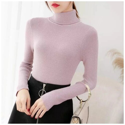 фото Водолазка, размер единый 42/48, розовый vetashop