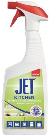 Чистящая пена для мытья кухни Sano JET Power Kitchen cleaner 750 мл - фото №4