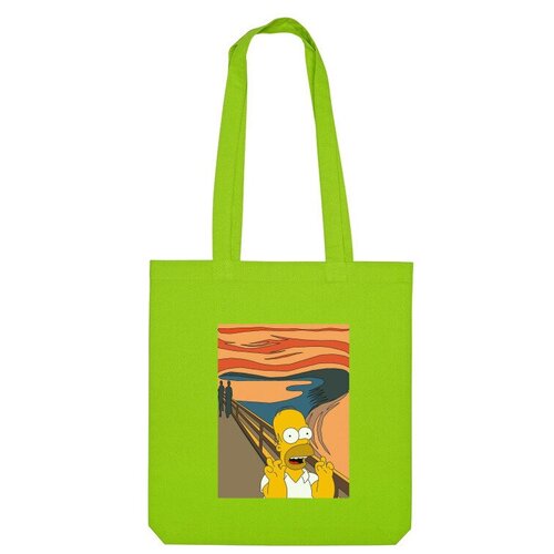 фото Сумка шоппер us basic, зеленый