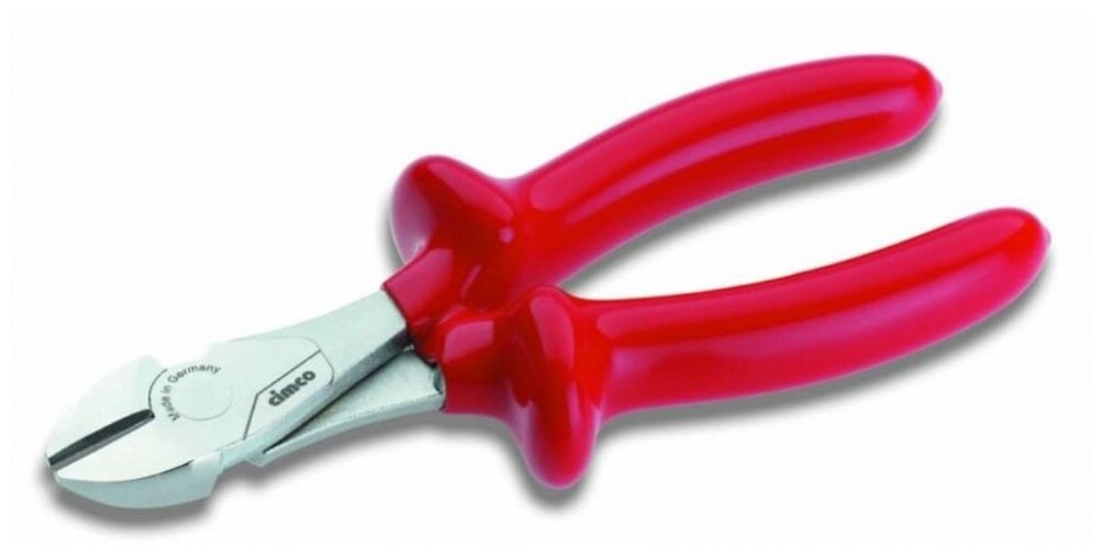 Cimco 108789 - Diagonal-cutting pliers - Red - 16 cm