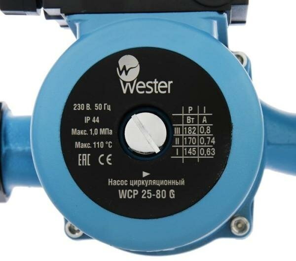 Насос циркуляционный Wester WCP 25-80G