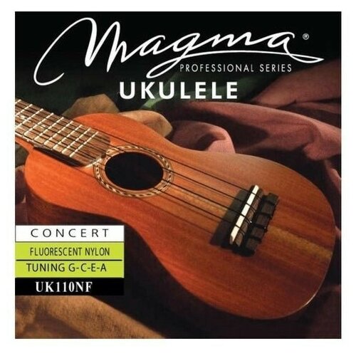 Комплект струн для укулеле концерт Magma Strings UK110NF струны для укулеле rizo white nylon нейлоновые