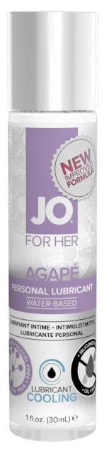       JO AGAPE LUBRICANT COOLING - 30 .