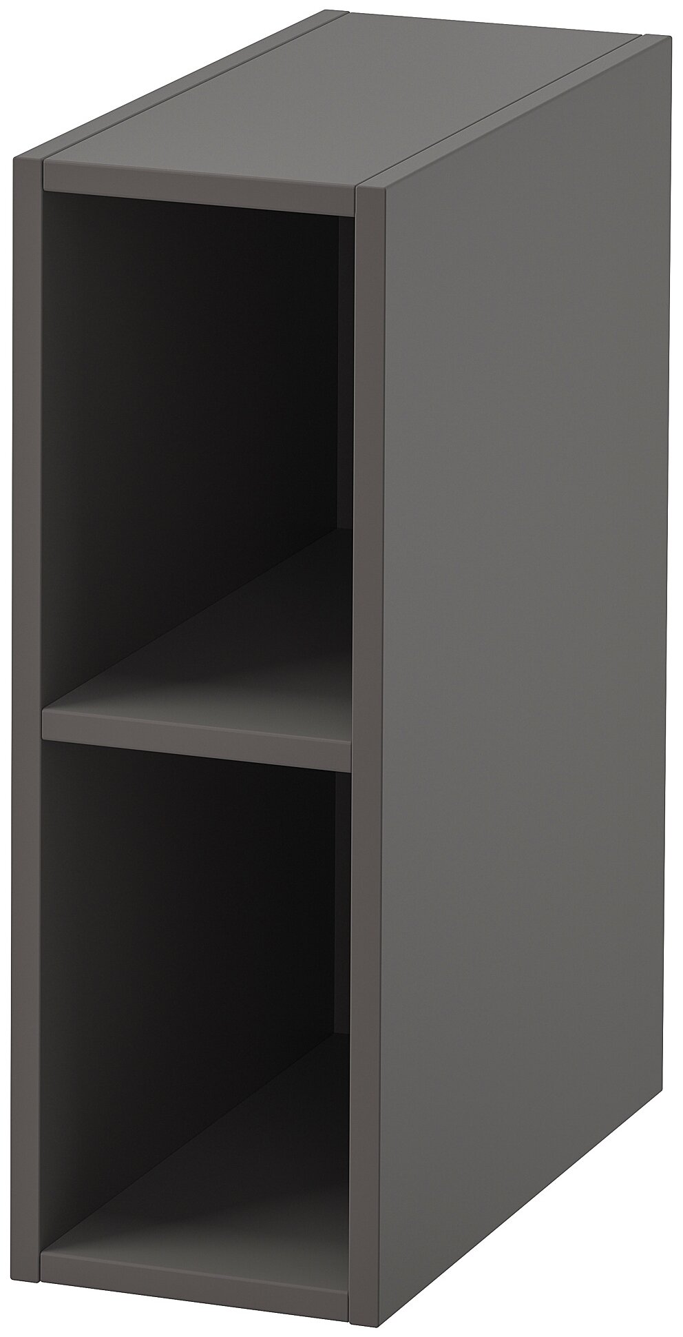 GODMORGON годморгон открытый шкаф 20x45x58 см Гилльбурен темно-серый - фотография № 1