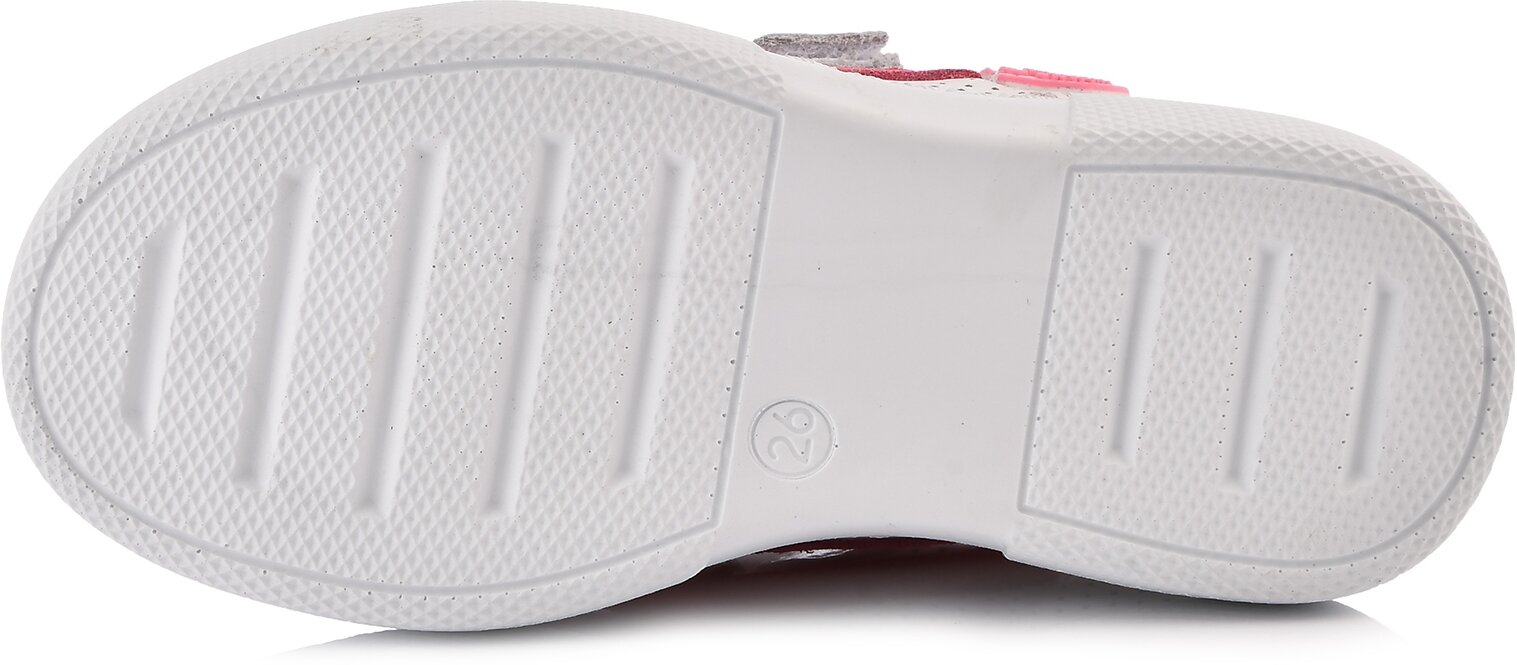 Кроссовки MINIMEN, размер 28, белый/розовый — фото 1