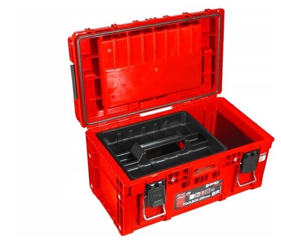 Ящик для инструментов Qbrick System PRIME Toolbox 250 Expert Red Ultra HD Custom 535x327x277 мм - фотография № 7