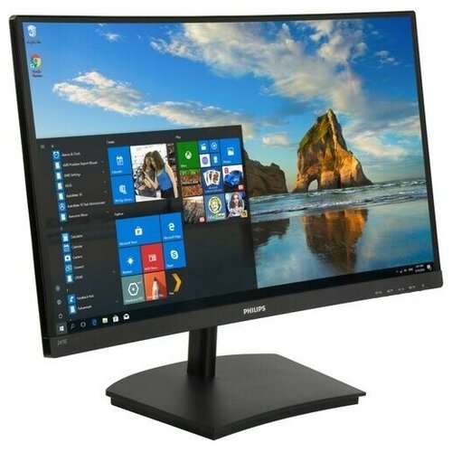 LCD PHILIPS 236 241E1SCA0001 черный VA curved 1920x1080 75Hz 4 ms 178178 250cd HDMI MM FreeSync_ 1366300₽