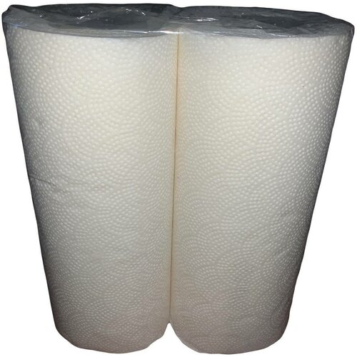 бумажные полотенца joyeco 2 слойные 2 рулона в упаковке 2упаковки Полотенца бумажные бытовые 2-х слойные,15 метров в рулоне.