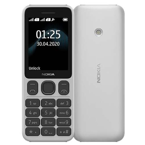 фото Телефон nokia 125 dual sim, белый