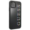 Чехол Guess для iPhone 11 Pro Iridescent glitter Guess logo Hard PC/TPU Multicolor black - изображение