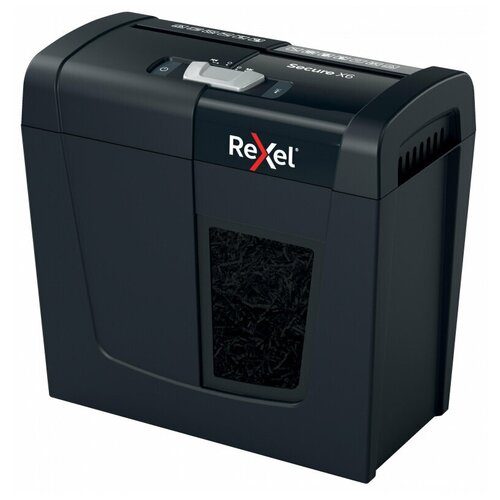 Уничтожитель документов Rexel Secure X6 4ур. секр,6лист,10л шредер rexel secure s5 продольная резка