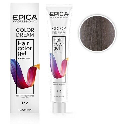 EPICA Professional Color Dream гель-краска для волос, 8.21 светло-русый перламутрово-пепельный