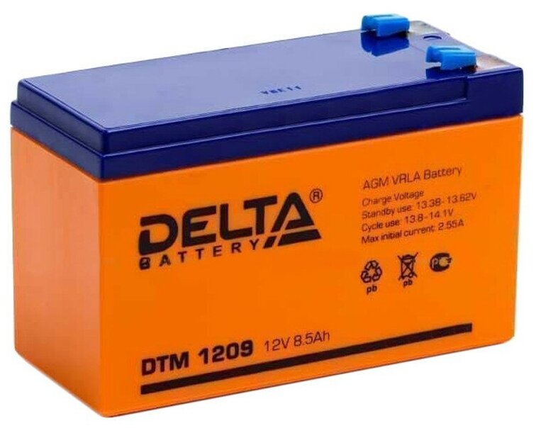 Аккумулятор UPS 12В 9А. ч Delta DTM 1209