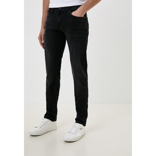 Джинсы зауженные Pepe Jeans, размер 36/34, черный
