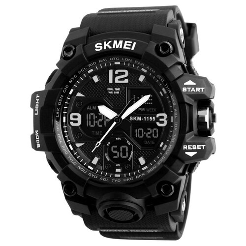 фото Часы skmei 1155b - черные