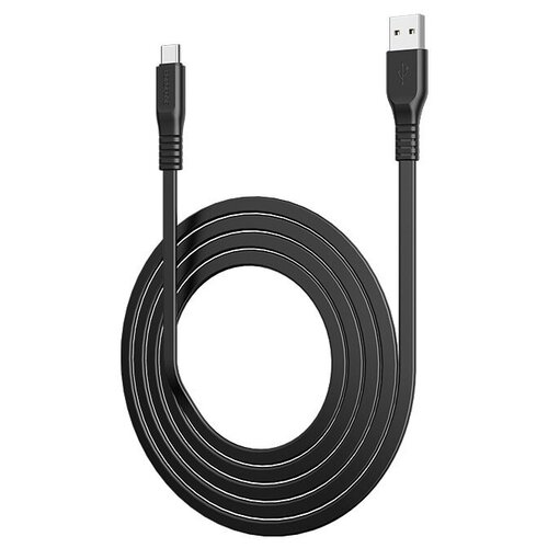 Кабель Borofone BX23 USB Type-C 3A черный кабель borofone bx23 usb to microusb 1m white