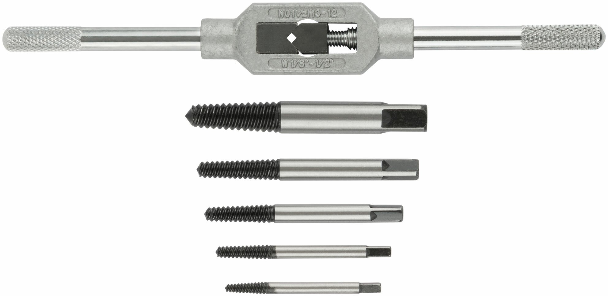 Набор экстракторов с держателем 5 шт.