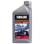Синтетическое моторное масло Yamalube Performance Semi-Synthetic 0W-30 0.946 л - изображение