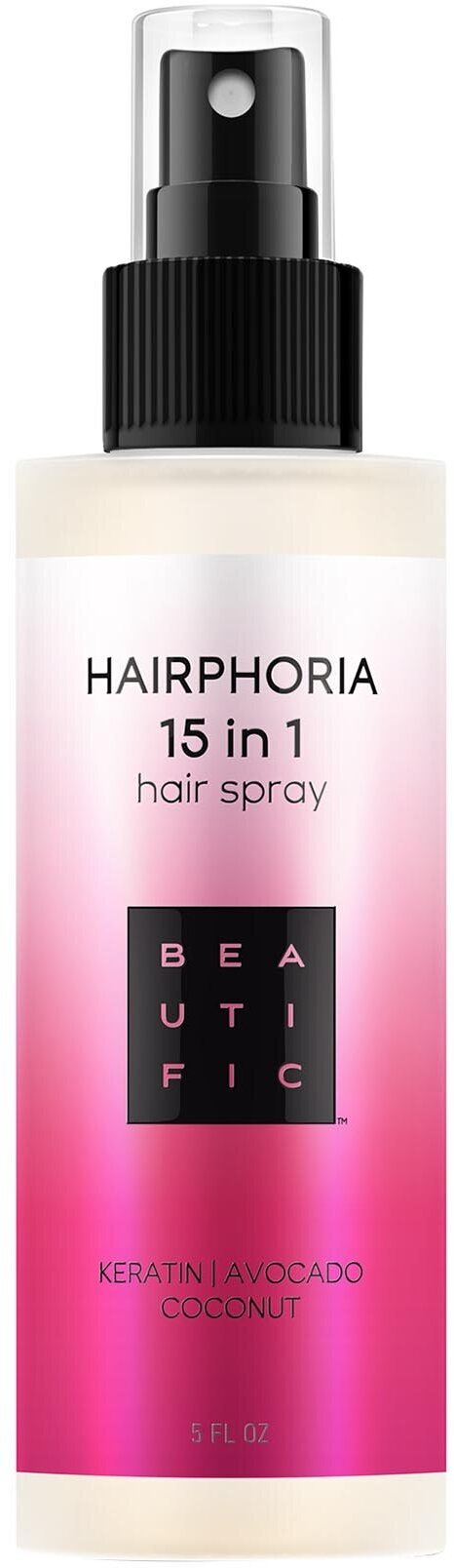 BEAUTIFIC Спрей-уход несмываемый для волос 15 в 1 Hairphoria, 150 мл