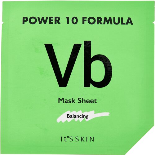 Маска для лица ITS SKIN POWER 10 FORMULA VB с витамином B (восстанавливающая) 25 мл