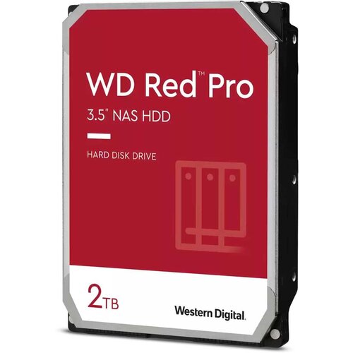 Жесткий диск WD SATA-III 2Tb WD2002FFSX NAS Red Pro 7200rpm 64Mb 35 1850000₽