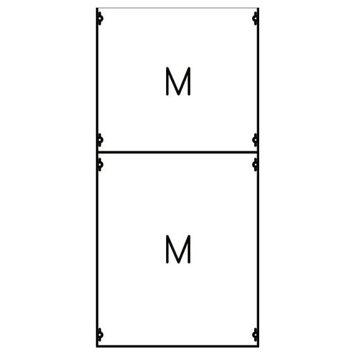фото Панель для установки модульных abb
