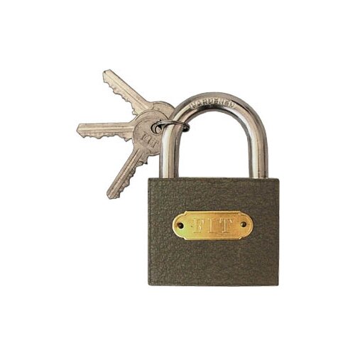 Замок навесной FIT железный 38 мм 384₽