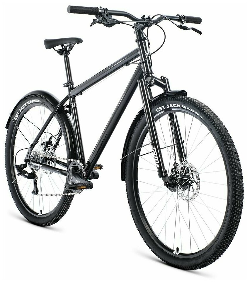 Велосипед Forward Sporting 27.5 X D COURIER рост 18" 2022 черный