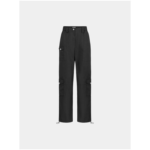 Женские брюки Han Kjøbenhavn Nylon Cargo Trousers, черный, 38