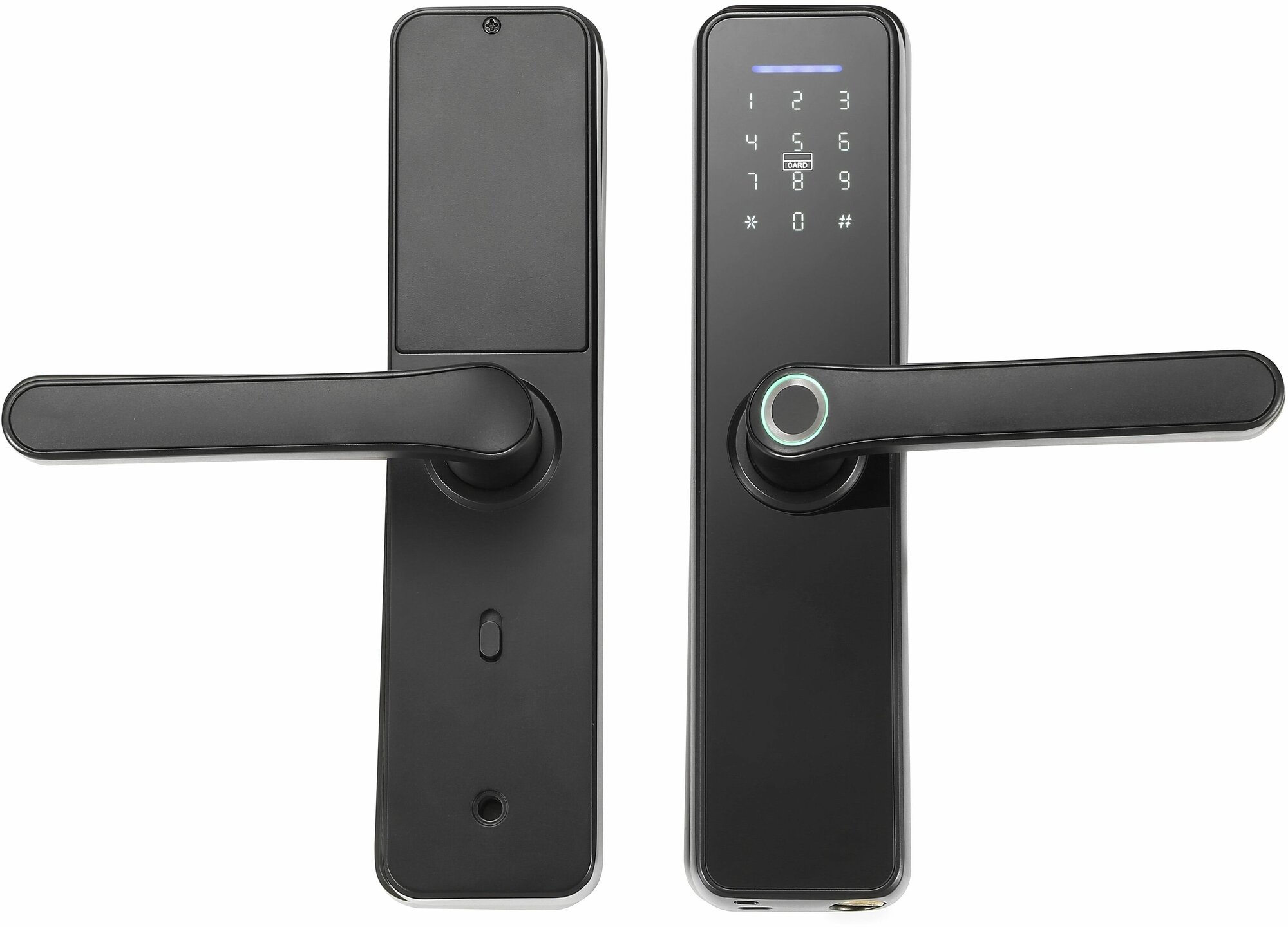 Электронный дверной замок Wi-Fi, Tuya smart, Smart Life, с отпечатком пальца, электронный замок, универсальный. - фотография № 2