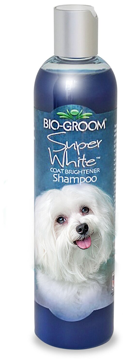 Bio-Groom Super White Shampoo шампунь для собак белого и светлых окрасов 355 мл - фотография № 1